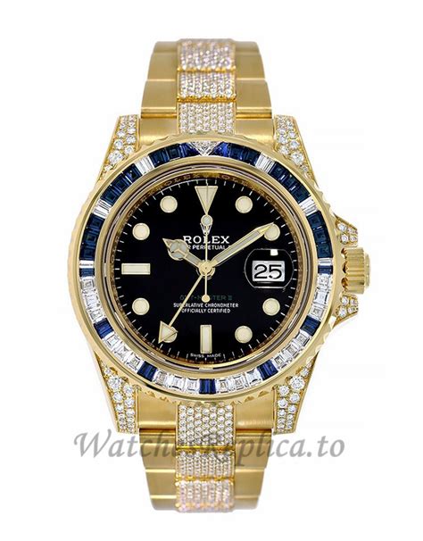 rolex diamond bezel replica